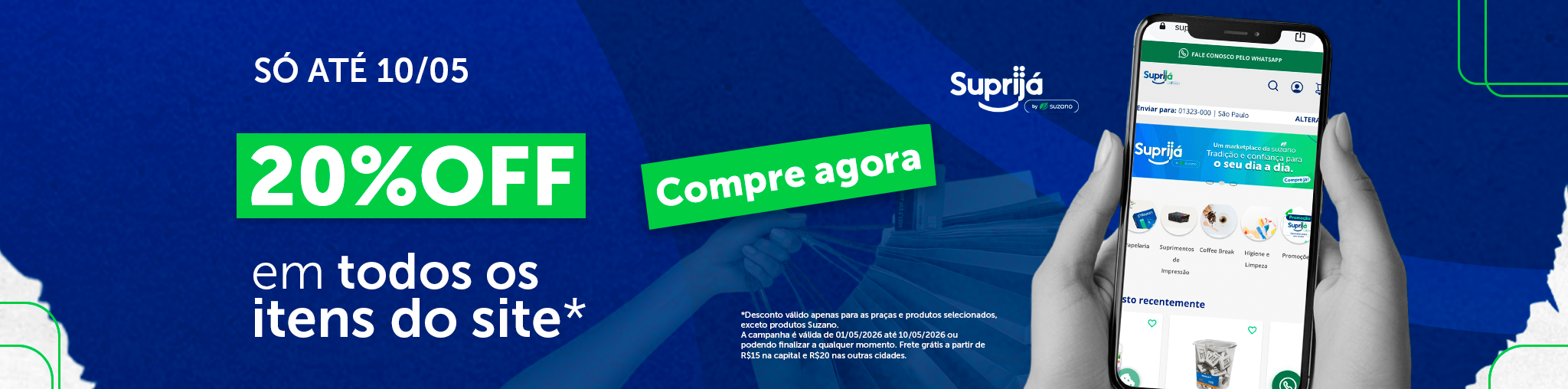 Suprij&aacute; banner principal